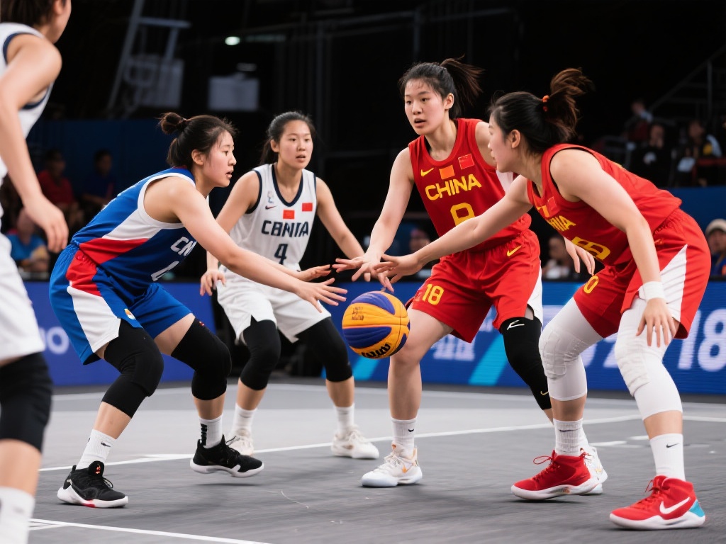 中国女篮勇夺三人篮球亚洲杯铜牌战胜菲律宾队 团队合作是三人篮球的核心所在。中国女篮在